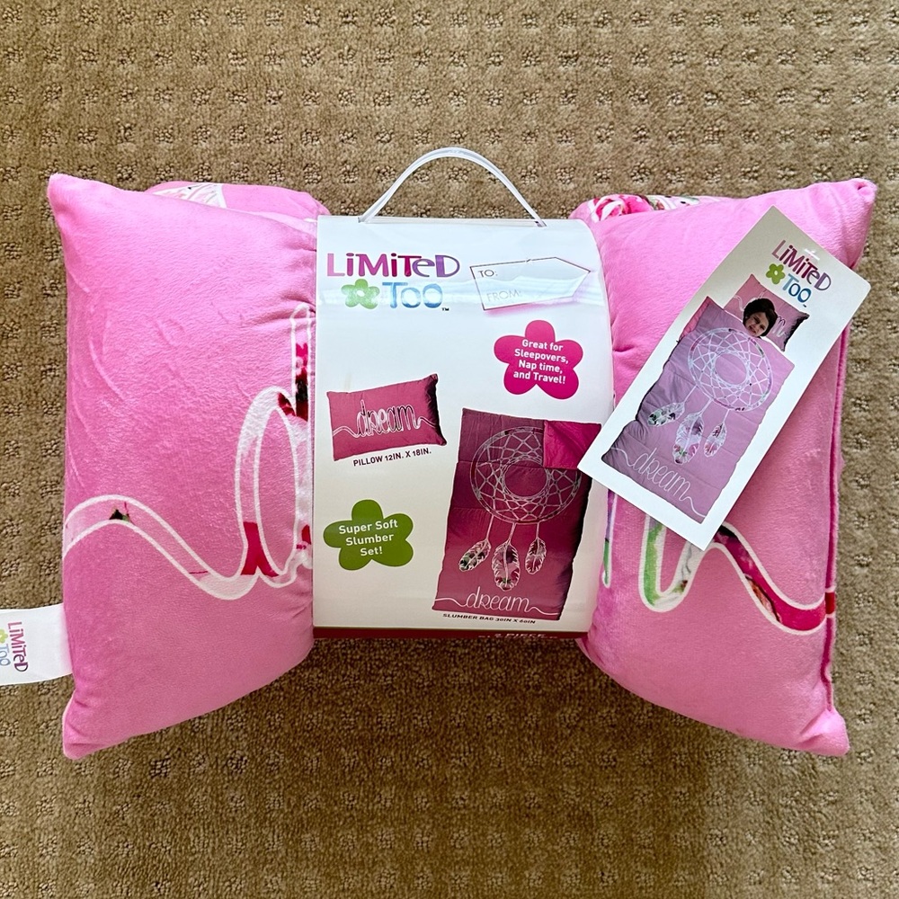 NWT Limited Too 2 Piece Sleepover Set